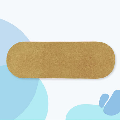 Moxibustion blank sticker